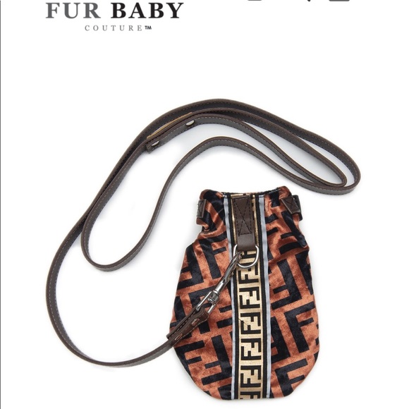 fendi dog leash